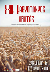 Két hét múlva tartják a hagyományos aratóünnepséget